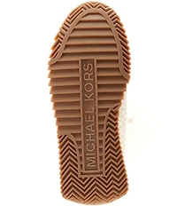 Michael Kors Rhodes Signature Logo Lace Up Sneakers