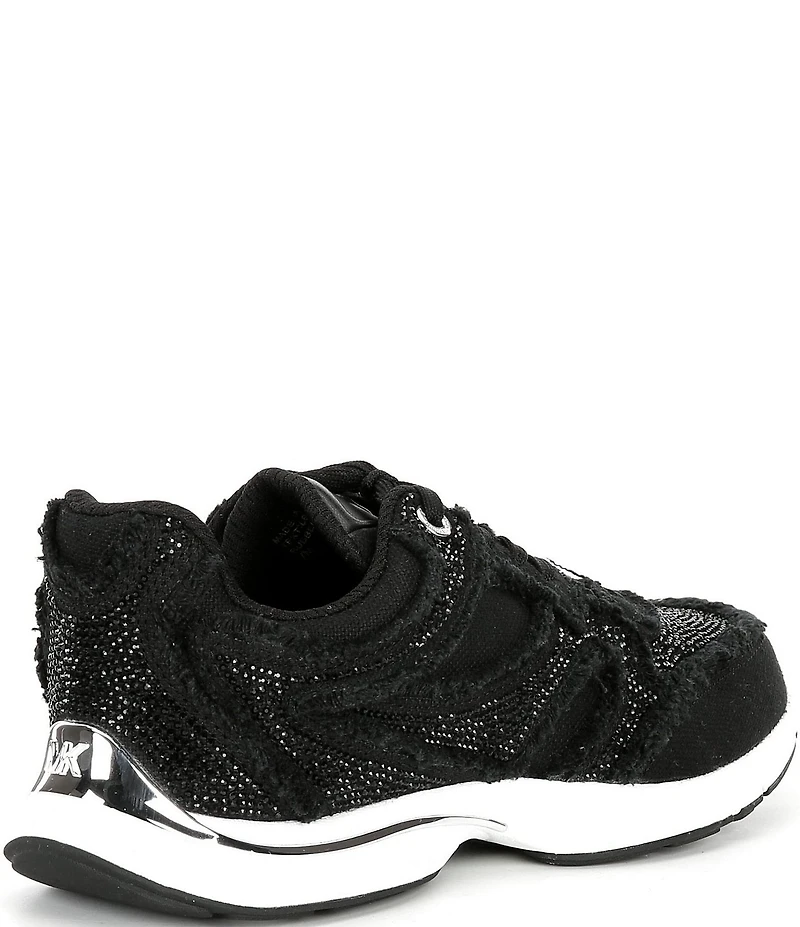 Michael Kors Riley Canvas Lace Up Sneakers