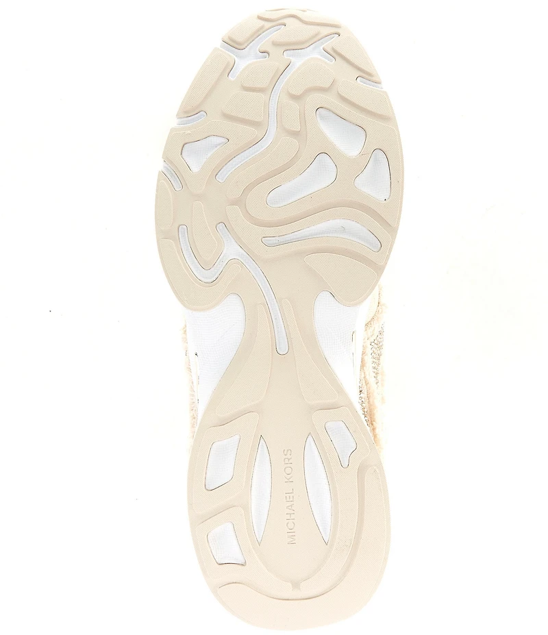Michael Kors Riley Canvas Lace Up Sneakers