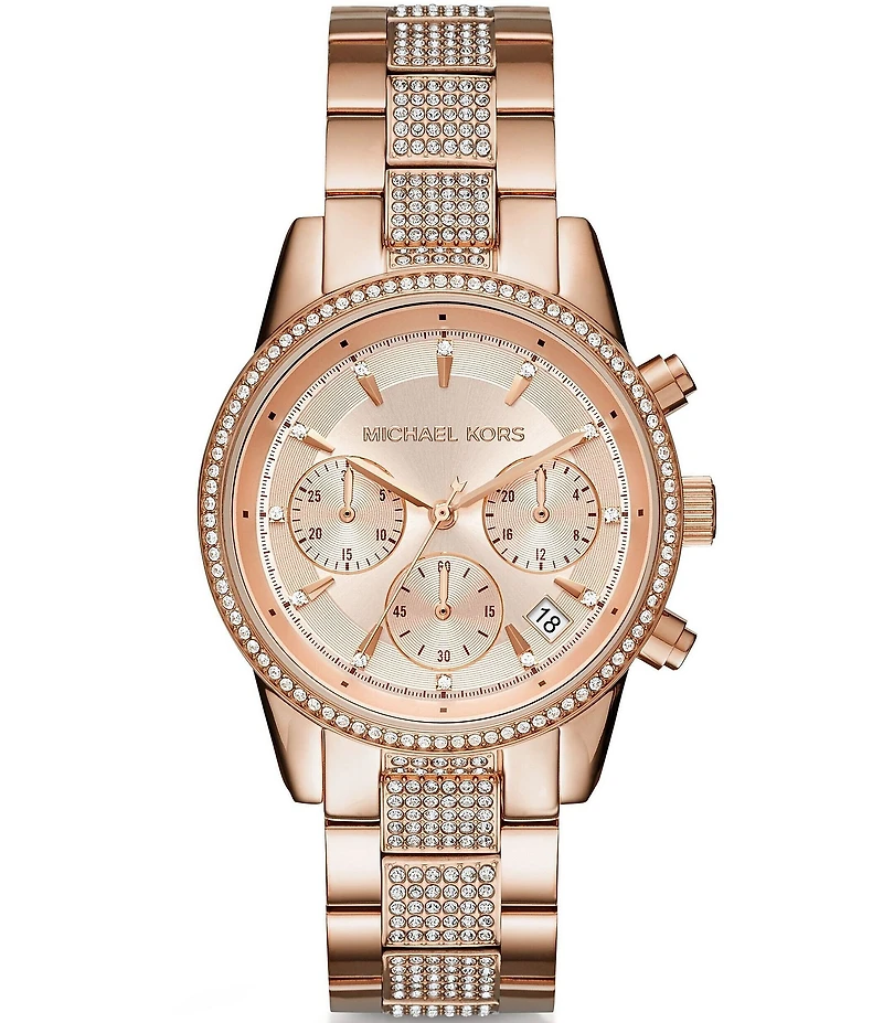 Michael Kors Bryant Chronograph & Date Bracelet Watch