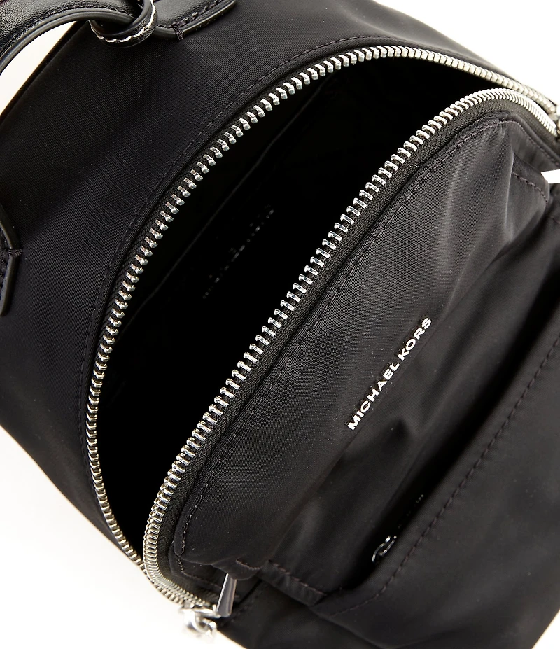 Michael Kors Sable Extra Small Nylon Convertible Messenger Backpack