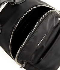 Michael Kors Sable Extra Small Nylon Convertible Messenger Backpack