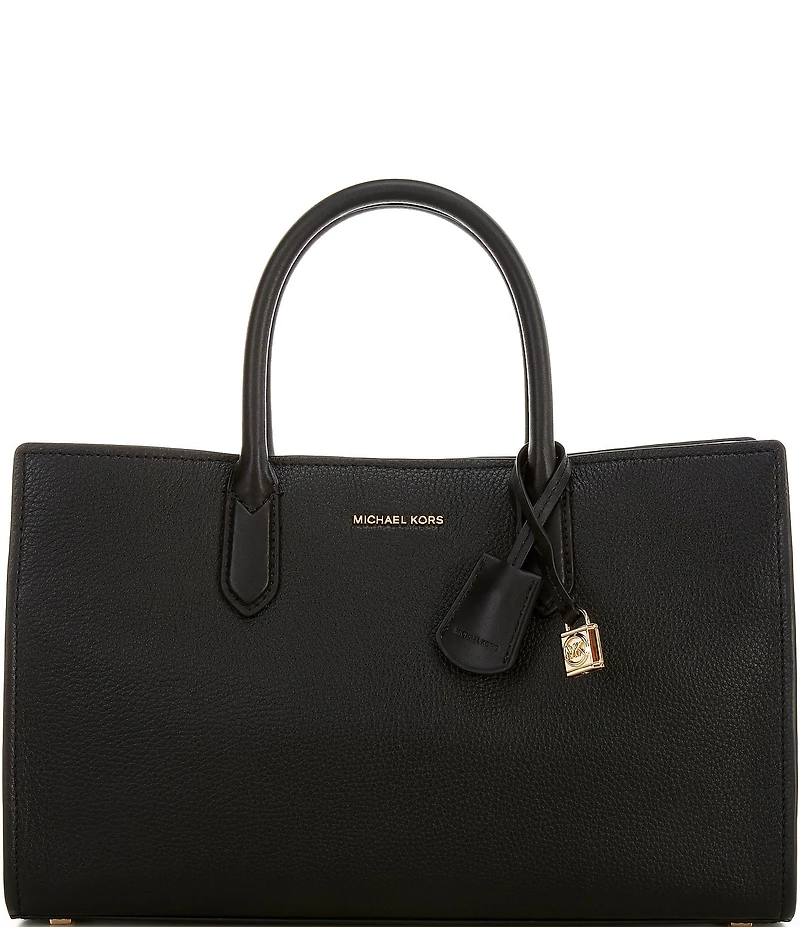 Michael Kors Scarlett Medium Leather Satchel Bag