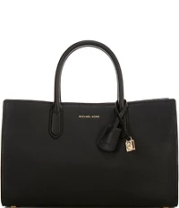 Michael Kors Scarlett Medium Leather Satchel Bag