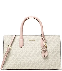 Michael Kors Scarlett Medium East West Top Zip Satchel Bag