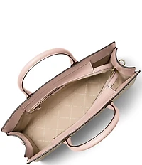 Michael Kors Scarlett Medium East West Top Zip Satchel Bag