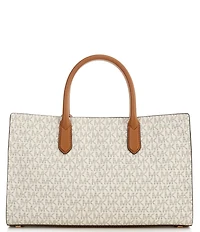 Michael Kors Scarlett Medium Signature Logo Satchel Bag