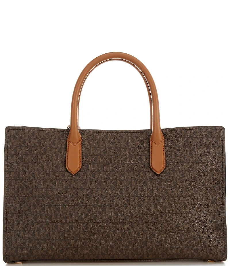 Michael Kors Scarlett Medium Signature Logo Satchel Bag