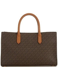Michael Kors Scarlett Medium Signature Logo Satchel Bag