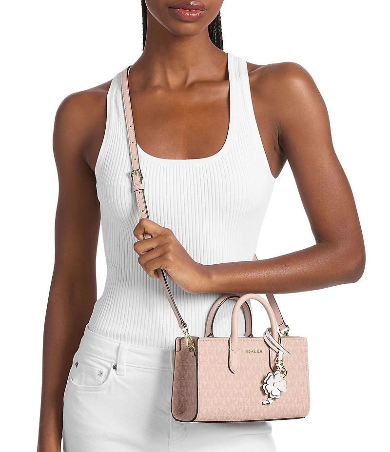 Michael Kors Scarlett X-Small East West Top Zip Crossbody Bag