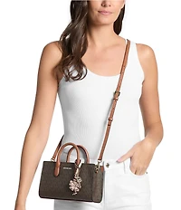 Michael Kors Scarlett X Small East West Top Zip Crossbody Bag