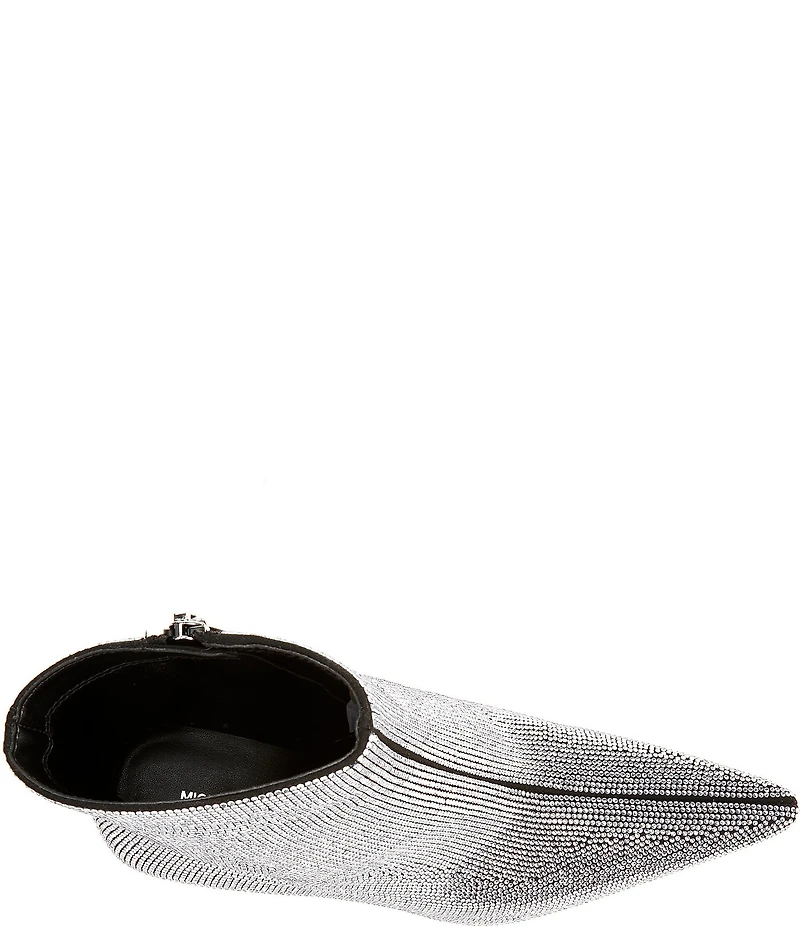 Michael Kors Selina Microsuede Hot Fix Stone Booties