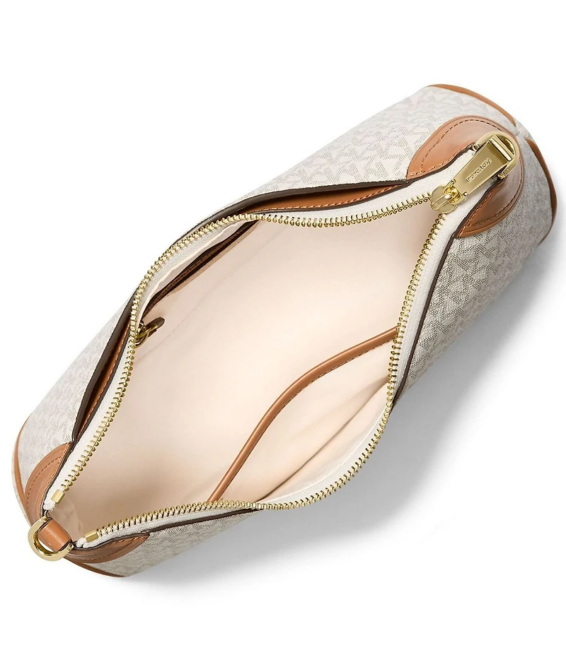 Michael Kors Signature Jet Set Medium Convertible Pouchette Crossbody Bag