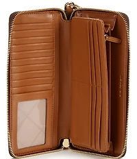Michael Kors Signature Logo Jet Set Travel Continental Wristlet