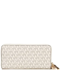 Michael Kors Signature Logo Jet Set Travel Continental Wristlet