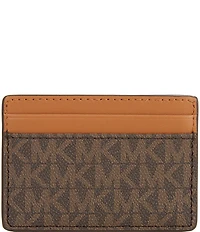 Michael Kors Signature Logo Jet Set Card Holder
