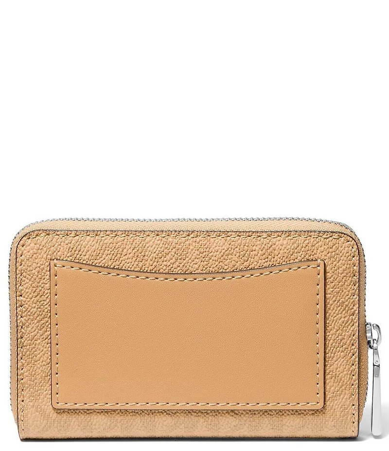 Michael Kors Signature Logo Jet Set Small Card Case