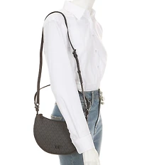 Michael Kors Small Kyla Signature Convertible Shoulder Bag