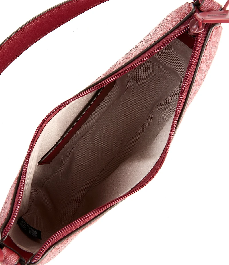 Michael Kors Small Kyla Signature Convertible Shoulder Bag