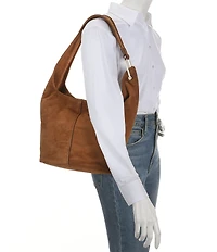 Michael Kors Sonny Medium Suede Slouchy Hobo Bag