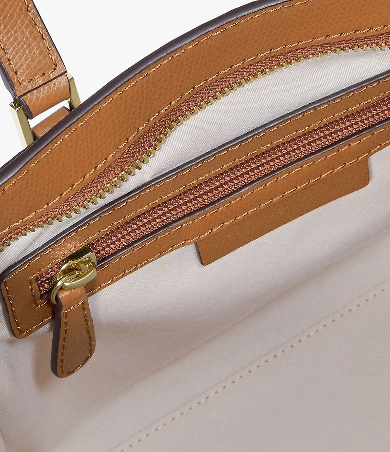 Michael Kors Taryn Signature Logo and Leather Tote Bag