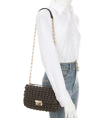 Michael Kors Tribeca Large Convertible Chain Shoulder Bag
