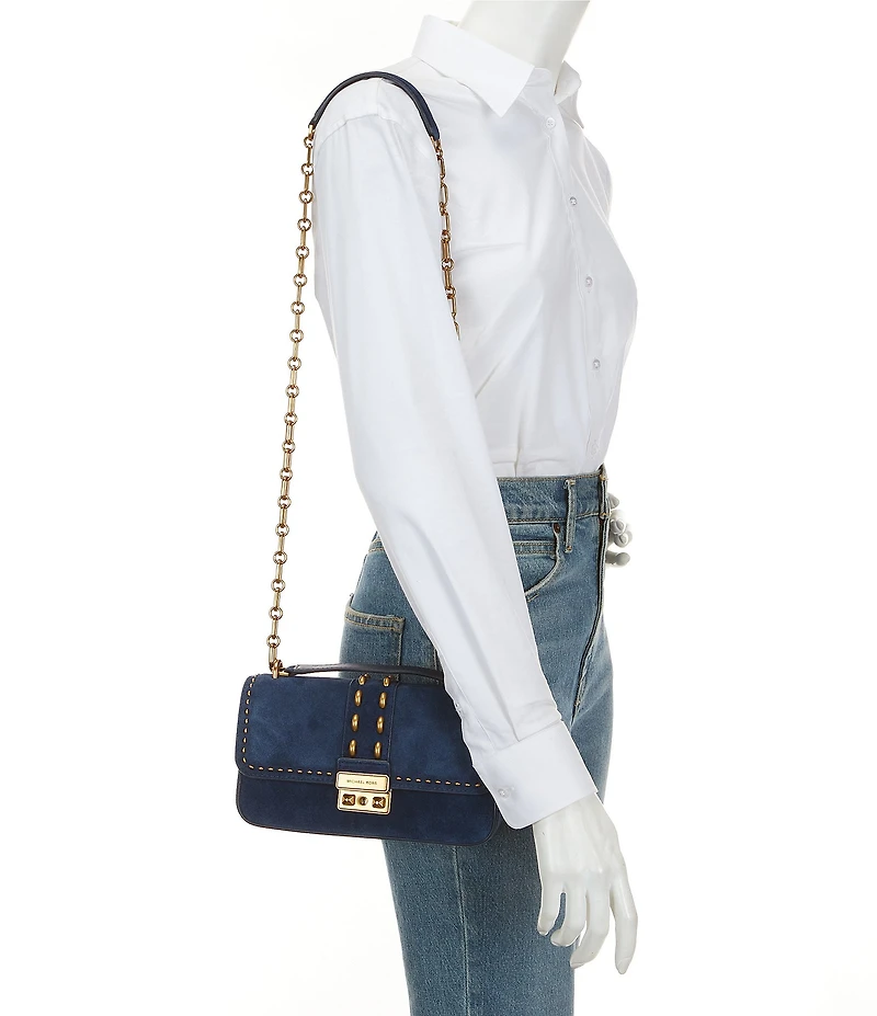 Michael Kors Tribeca Small Convertible Chain Shoulder Bag