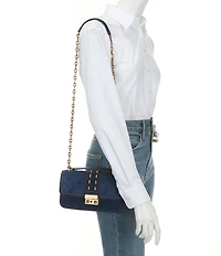Michael Kors Tribeca Small Convertible Chain Shoulder Bag