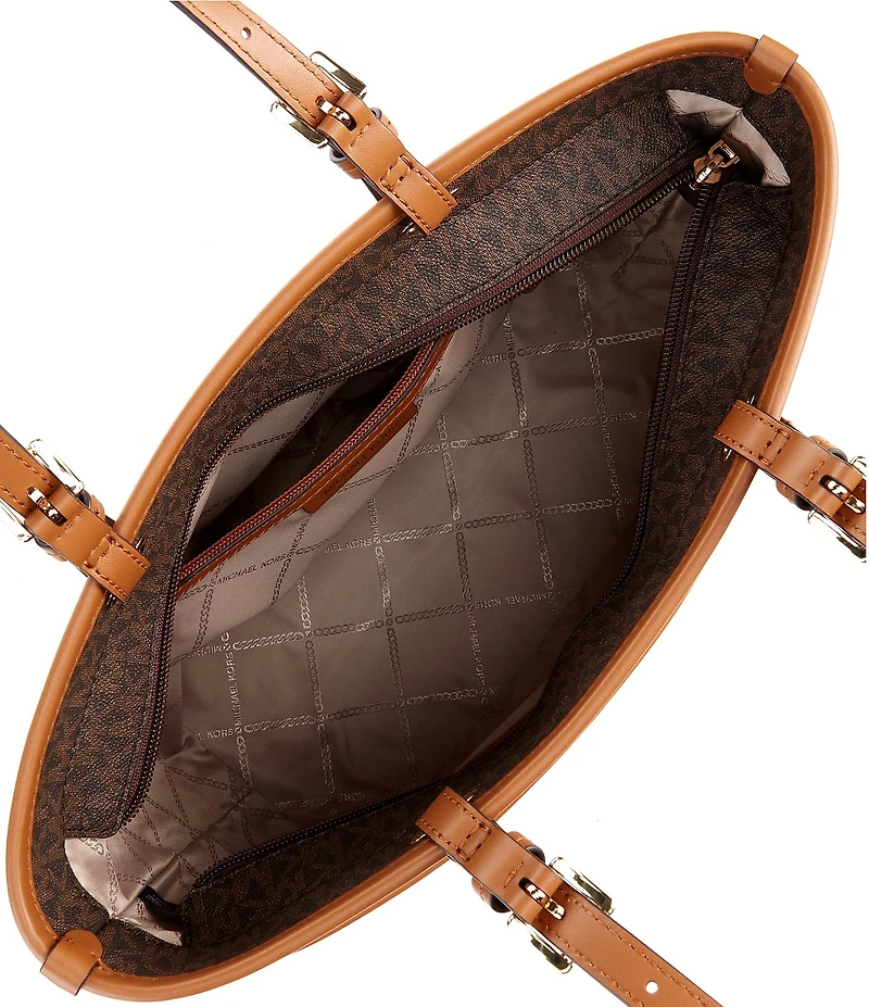 Michael Kors Winston Medium Pocket Contrast Trim Tote Bag
