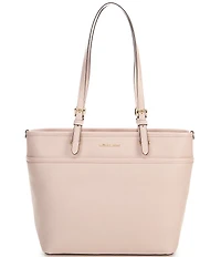 Michael Kors Winston Medium Gold Accents Pocket Tote Bag