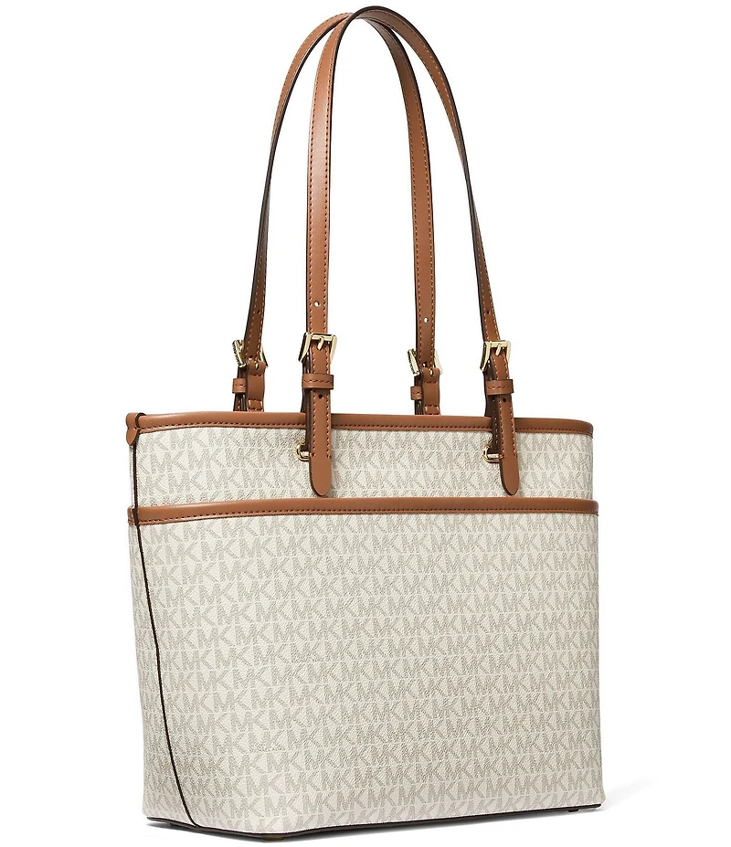 Michael Kors Winston Medium Pocket Contrast Trim Tote Bag