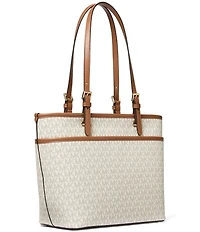 Michael Kors Winston Medium Pocket Contrast Trim Tote Bag