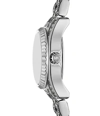 Michael Kors Women's Lexington Three-Hand Stainless Steel Bracelet Watch