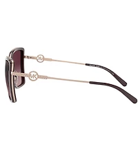 Michael Kors Women's 0MK1067B 55mm Gradient Rose Gold Butterfly Sunglasses
