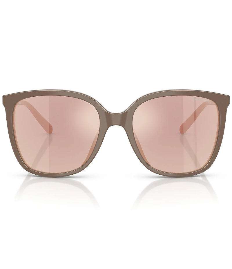 Michael Kors Women's Anaheim 57mm Polarized Square Sunglasses