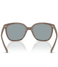 Michael Kors Women's Anaheim 57mm Polarized Square Sunglasses