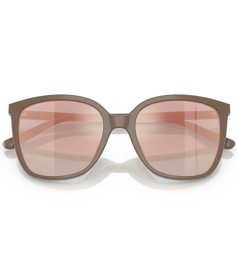 Michael Kors Women's Anaheim 57mm Polarized Square Sunglasses