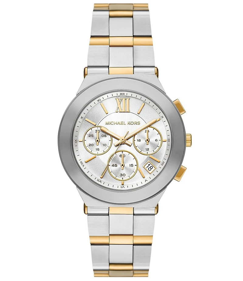Michael Kors Women's Billie Quartz Chronograph Stainless Steel Bracelet Watch
