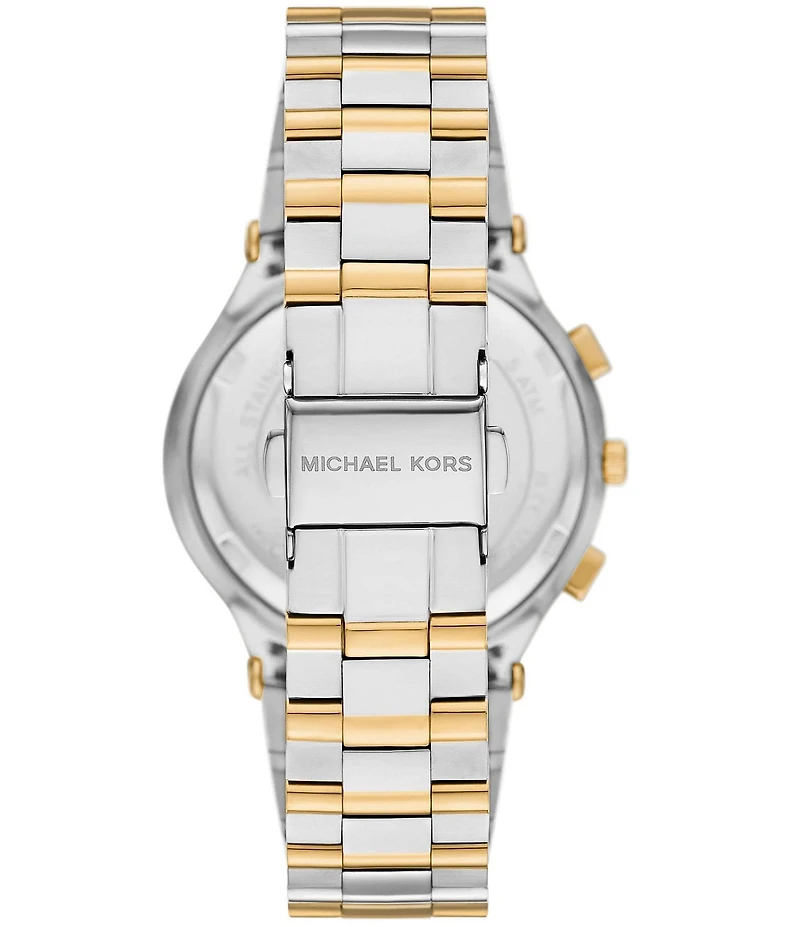 Michael Kors Women's Billie Quartz Chronograph Stainless Steel Bracelet Watch