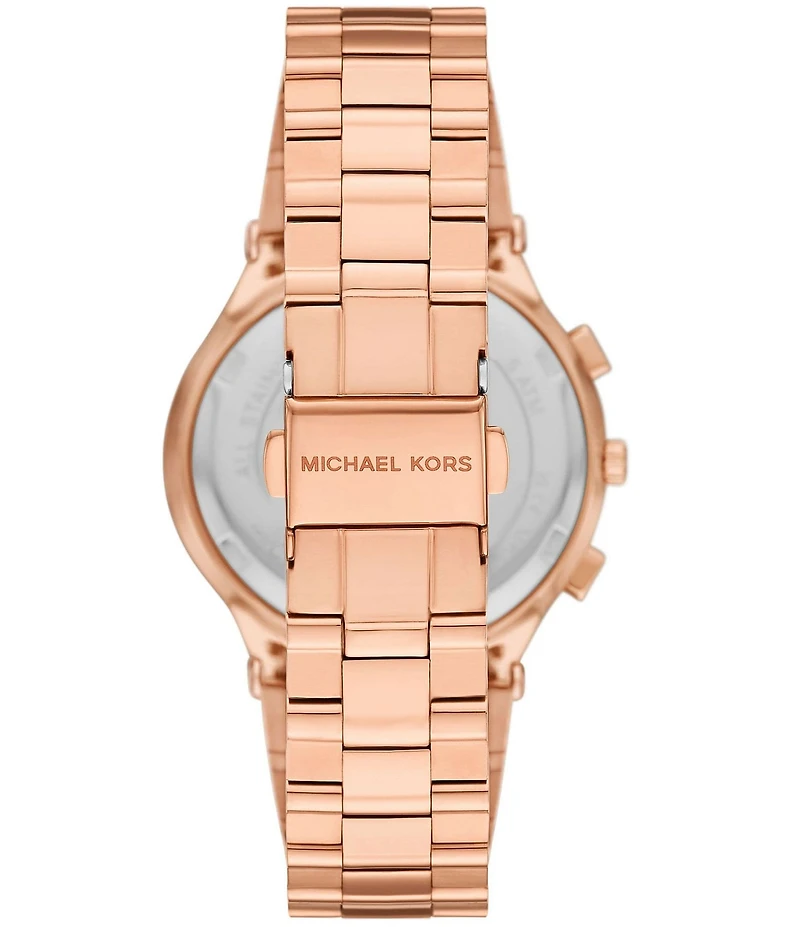 Michael Kors Women's Billie Quartz Chronograph Stainless Steel Bracelet Watch