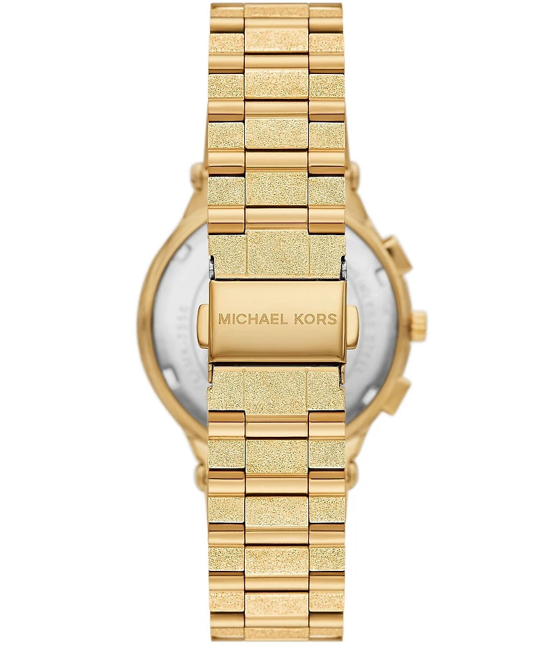 Michael Kors Women's Billie Quartz Chronograph Stainless Steel Bracelet Watch