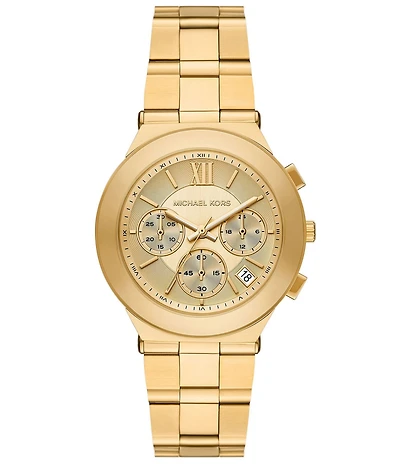 Michael Kors Women's Billie Quartz Chronograph Stainless Steel Bracelet Watch