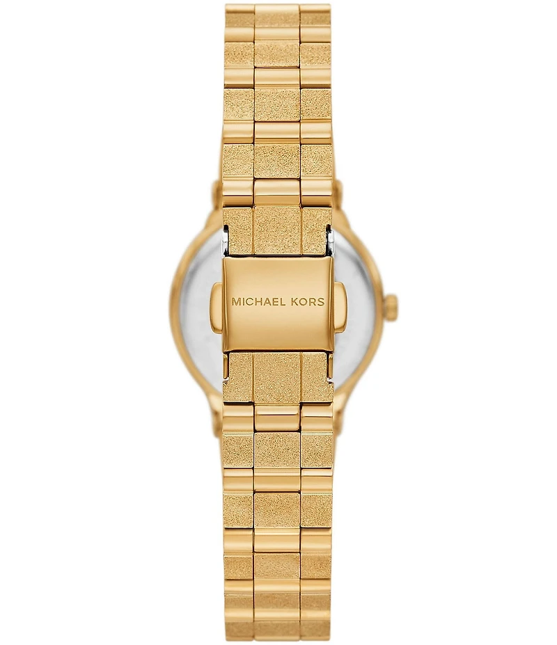 Michael Kors Women's Billie Quartz Three-Hand Stainless Steel Bracelet Watch