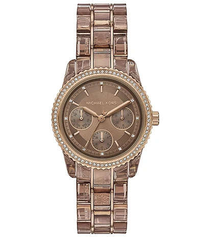 Michael Kors Women's Bryant Multifunction Acetate Bracelet Watch