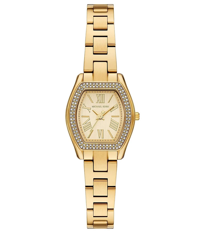 Michael Kors Women's Chelsea Quartz Three-Hand Stainless Steel Bracelet Watch