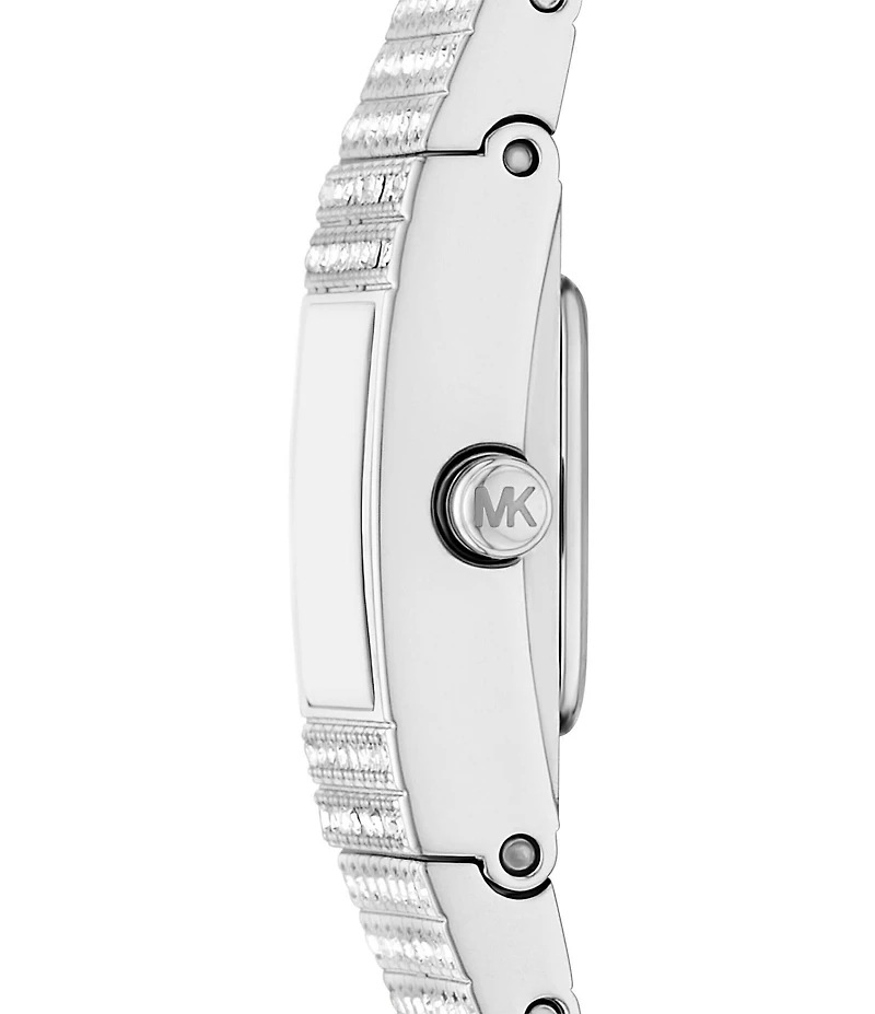 Michael Kors Women's Darrington Two-Hand Pave Stainless Steel Bracelet Watch