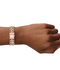 Michael Kors Women's Darrington Two-Hand Stainless Steel Bracelet Watch