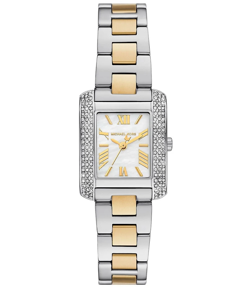 Michael Kors Women's Emery Three Hand Stainless Steel Watch