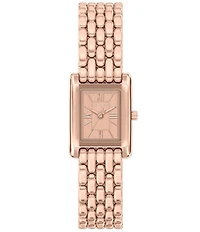 Michael Kors Women's Essex Quartz Three-Hand Stainless Steel Bracelet Watch