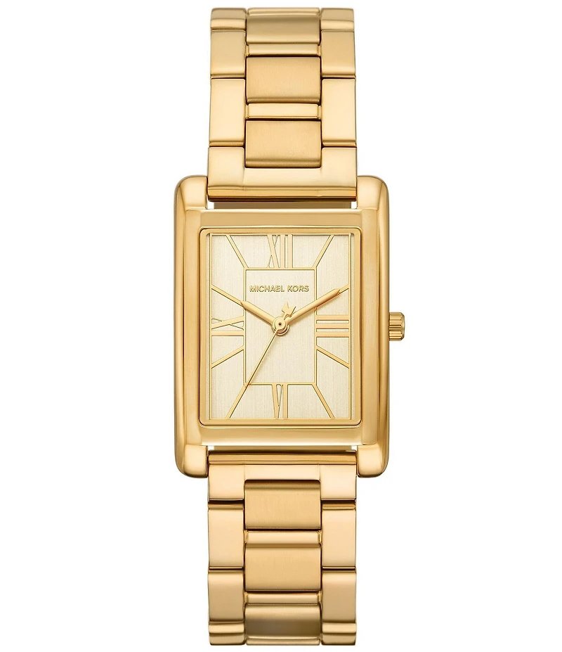 Michael Kors Women's Essex Three-Hand Stainless Steel Bracelet Watch